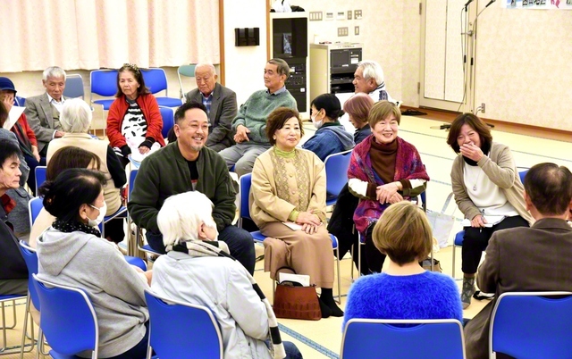 戸田県・園田地区（1月22日、中頭文化会館で）