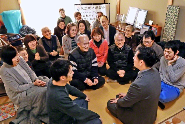 大津勇勝圏の希望・太陽・友好ブロック合同の集い(21日、大津市内で)