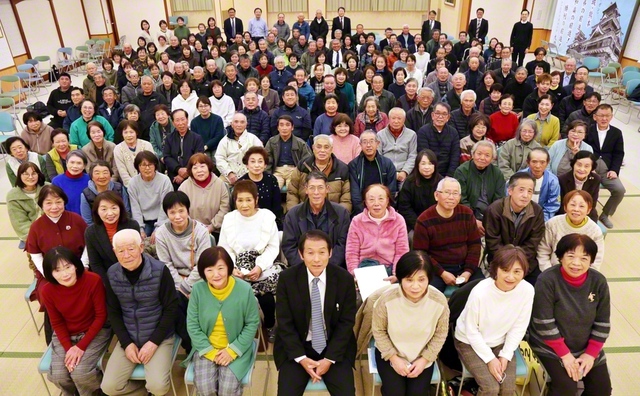 真心の対話で地域を照らす天草圏の友（2月13日、天草文化会館で）