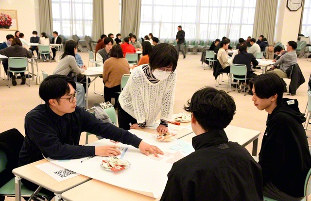 講義で学んだことを生かし、各グループでディスカッションを行った