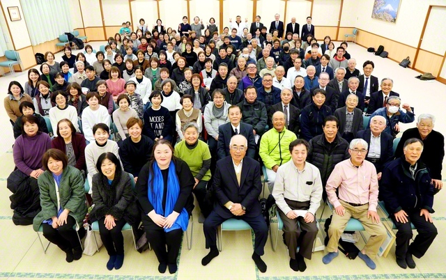 前進の息吹あふれる宇城圏の友（2月14日、宇土文化会館で）
