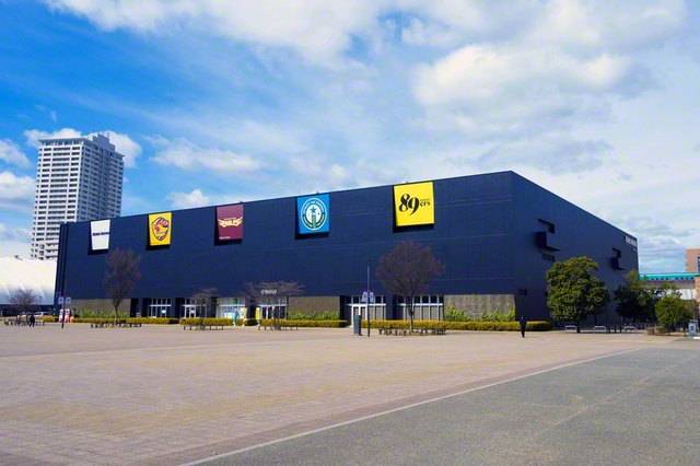 メインステージとなるゼビオアリーナ仙台。屋外や近隣施設でも関連イベントが開催される