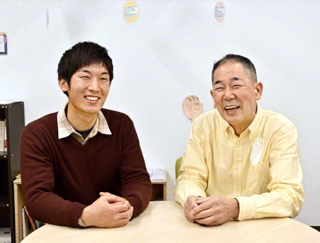 森田さん（副本部長兼任）㊨と大西さん