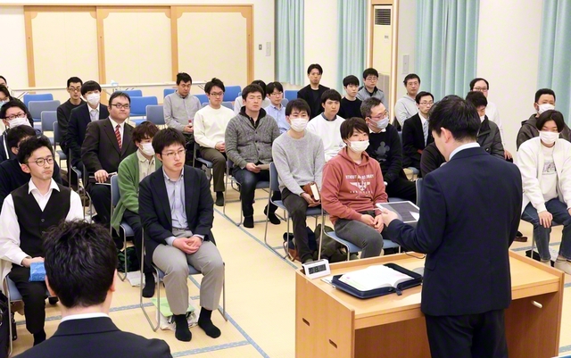 3月28日、青森文化会館で行われた総県男子部の集い