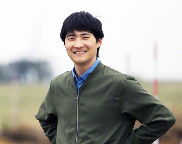 下北の地で仕事に汗を流す松島さん