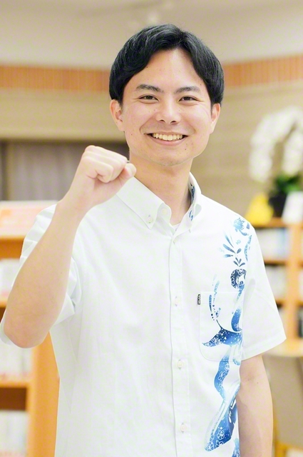 與那覇旭総県学生部長