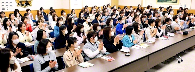 総千葉女性部の白ゆり大学校の開校式