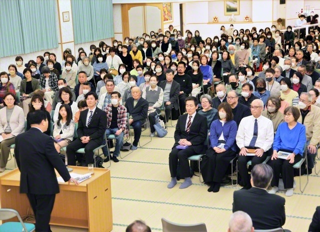 西京宝城区の総会が4月27日、西京文化会館で
