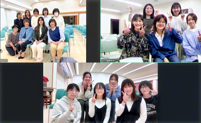 総山口池田華陽会の「リーダー研修会」が10日、各総県の会館に代表が集い、オンラインで開催された。活動報告の後、山口圏のメンバーが「家庭訪問と対話」をテーマに発表した