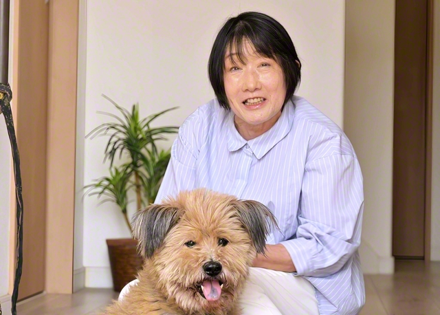 愛犬との毎日の散歩が日課という髙山さん