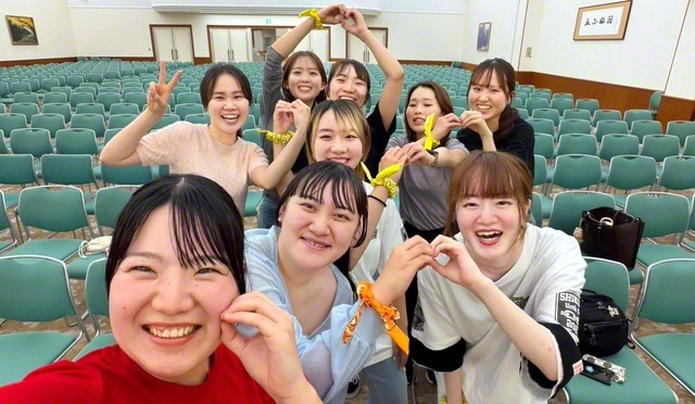 総県から集まった大好きな華陽姉妹と共に全力で練習！　リンクフェスへ向かう一瞬一瞬が、かけがえのない時間です（21日）