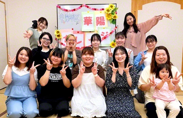 幸勇舞区の華陽カレッジ（5月31日、幸文化会館で）
