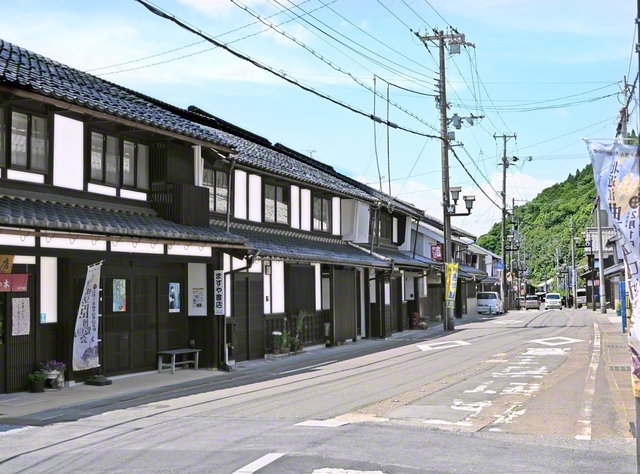 北国街道の宿場町として栄えた木之本の町並み（長浜市）