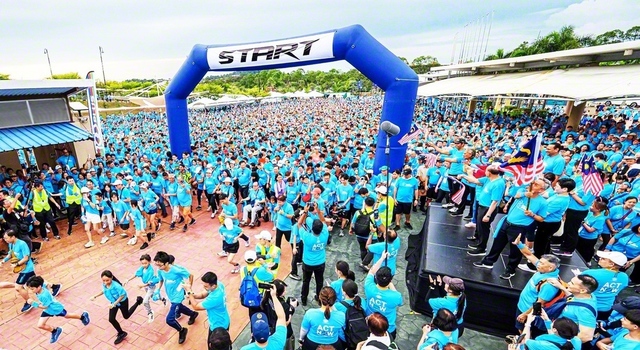 マレーシア創価学会が主催する平和行事「ラン・フォー・ピース」（2025年9月）