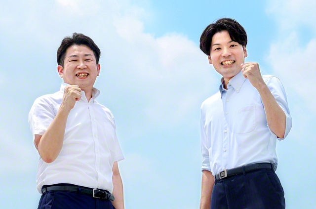 城戸男子部長㊨と吉松青年部長