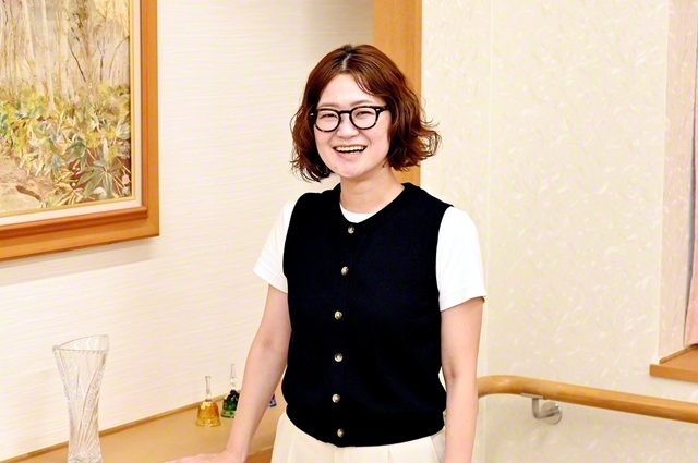 行動力の源泉は真剣な祈りと、笑顔で語る笹原さん
