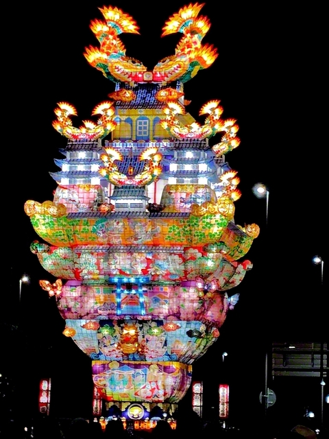 能代市　天空の不夜城