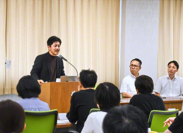 「ピースチャレンジフォーラム」（8月30日、兵庫池田文化会館で）