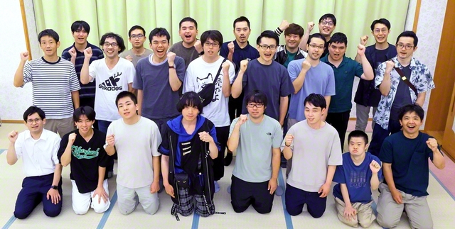 勢いよく広布の陣列を拡大する南池田区の男子部