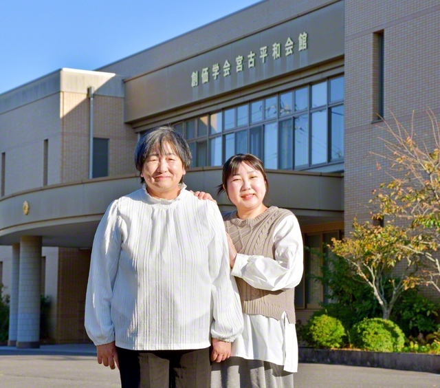 優衣佳さん㊨と昌子さん