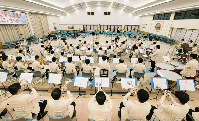 希望のファンファーレ。勇気のリズム。情熱のメロディー。気高き使命に燃える創価グロリア吹奏楽団（四国池田文化会館）