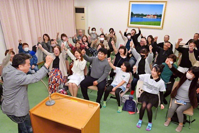岩見沢池田圏・春日地区とビクトリー地区（岩見沢文化会館で）