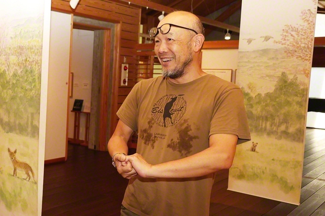 「いわむらかずお絵本の丘美術館」学芸員の岩村康一朗氏