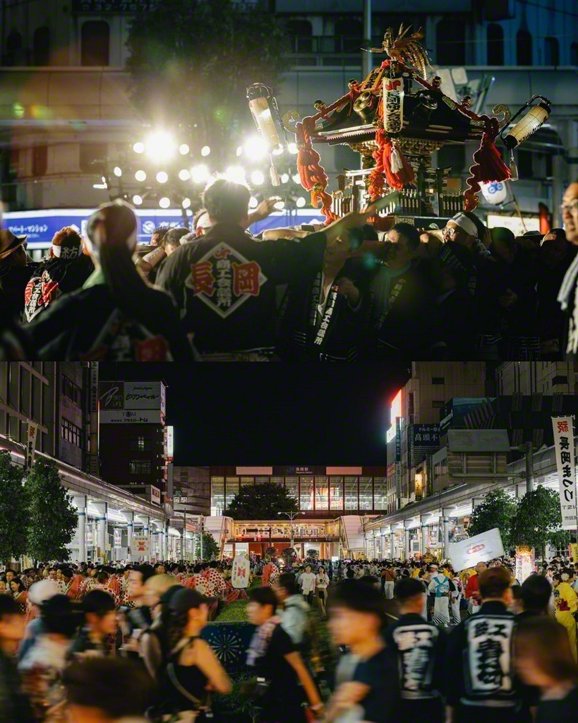 県内最大級の規模を誇る「越後長岡慰霊神輿渡御」。20団体、約2500人が参加した