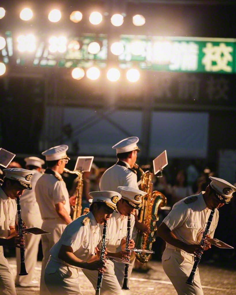 長岡市消防音楽隊による熱演