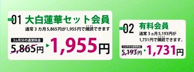 キャンペーンはクレジットカード払い限定です