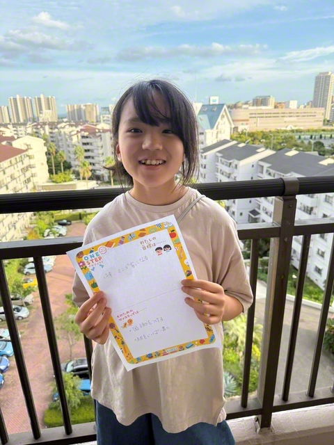 千葉・6年　岩下華蓮さん　「将来マンガ家になる！　そのために国語力をつけて、絵をいっぱいかいていきたい！」