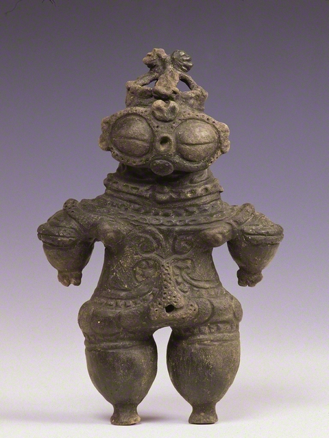 重要文化財　遮光器土偶　文化庁蔵　岩手県立博物館保管　写真提供:岩手県立博物館