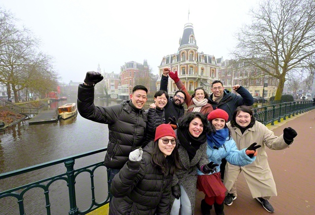 オランダ、イタリア、インド、フィリピン、日本、台湾――国や地域を超え、信頼の絆でつながる青年部メンバー