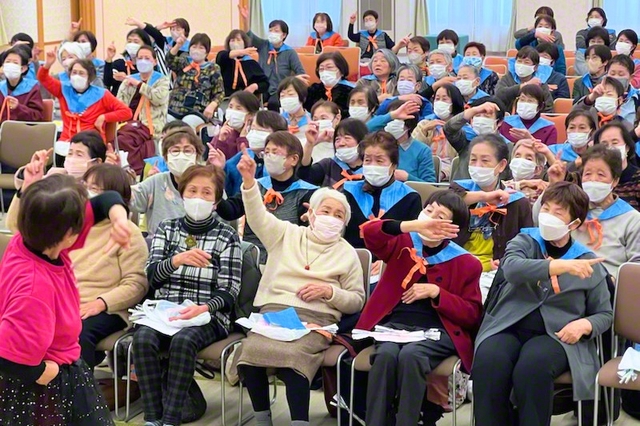 リズムに乗って“音レク”を楽しむ参加者