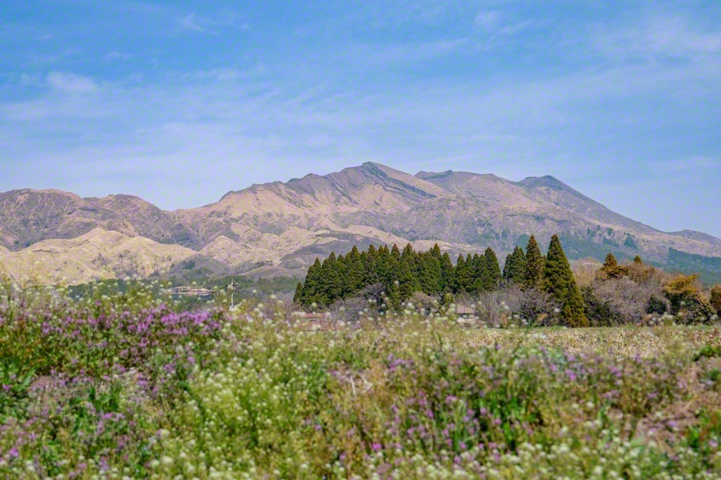 雄大な山々がこの地域をいつも見守っている