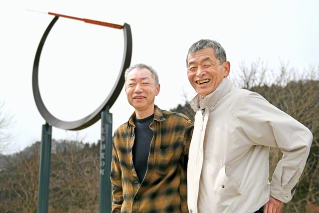 片岡さん㊧と新屋さん