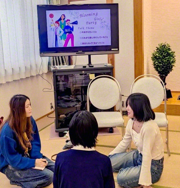 「花咲く女子会」の様子