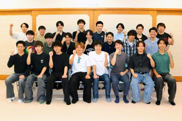 元気いっぱいの総新潟学生部の友