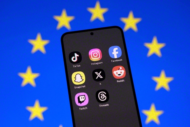 EUではSNSの規制立法化が進む（ロイター＝共同）