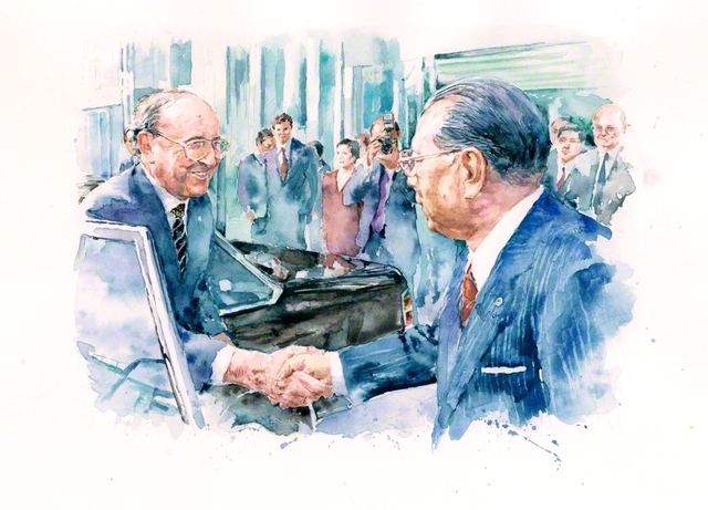 人類の平和のために行動し続けた池田先生とラウンさん。2人は特に、若い人たちの力を信じていました。先生はラウンさんとの対談で語っています。「青年こそ平和の力である。平和の主体者である」――この心を受けついだ人たちが、世界中で行動を起こしています
