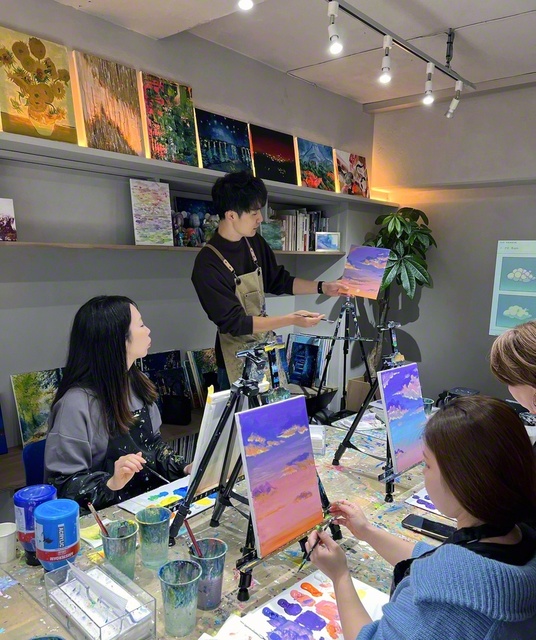 「×art」でのワークショップの風景